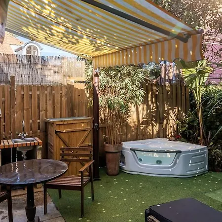 Unique Tiny Smart Home With Private Garden, Jacuzzi, Ps5, Cinema Projector - Sintra Wow Exterior photo